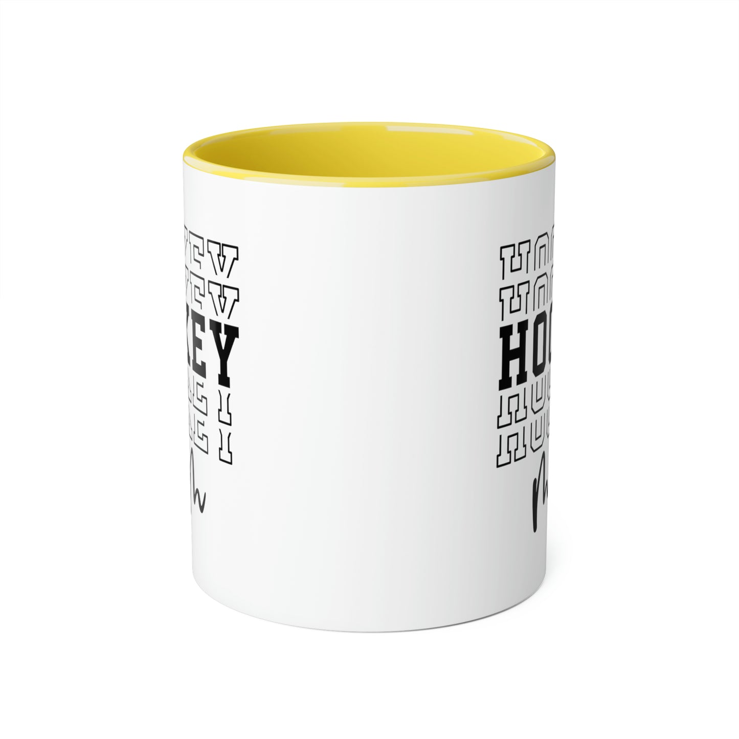 HOCKEY HOCKEY HOCKEY MOM Mug (6 couleurs), 11oz