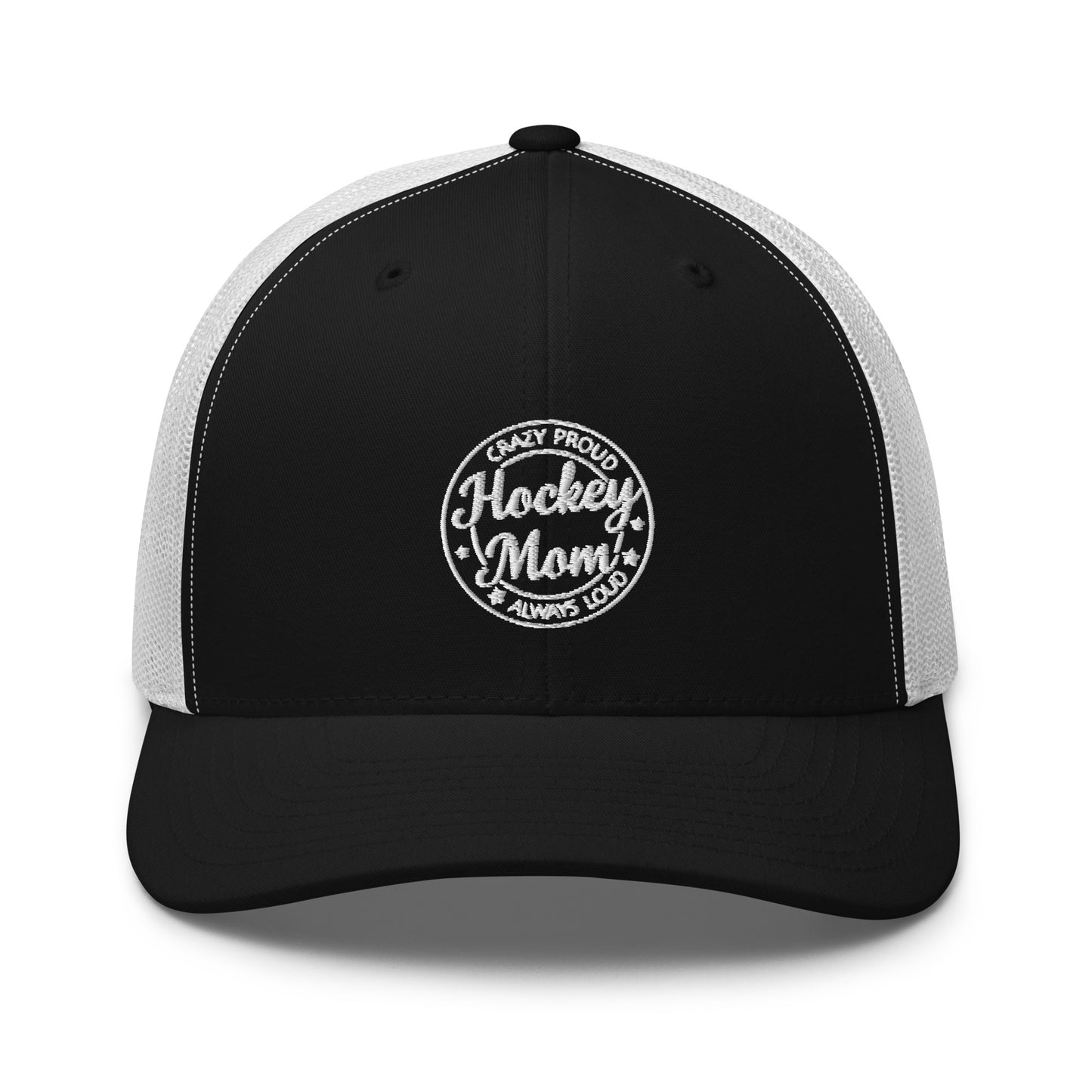 Snapback de maman de hockey folle et fière