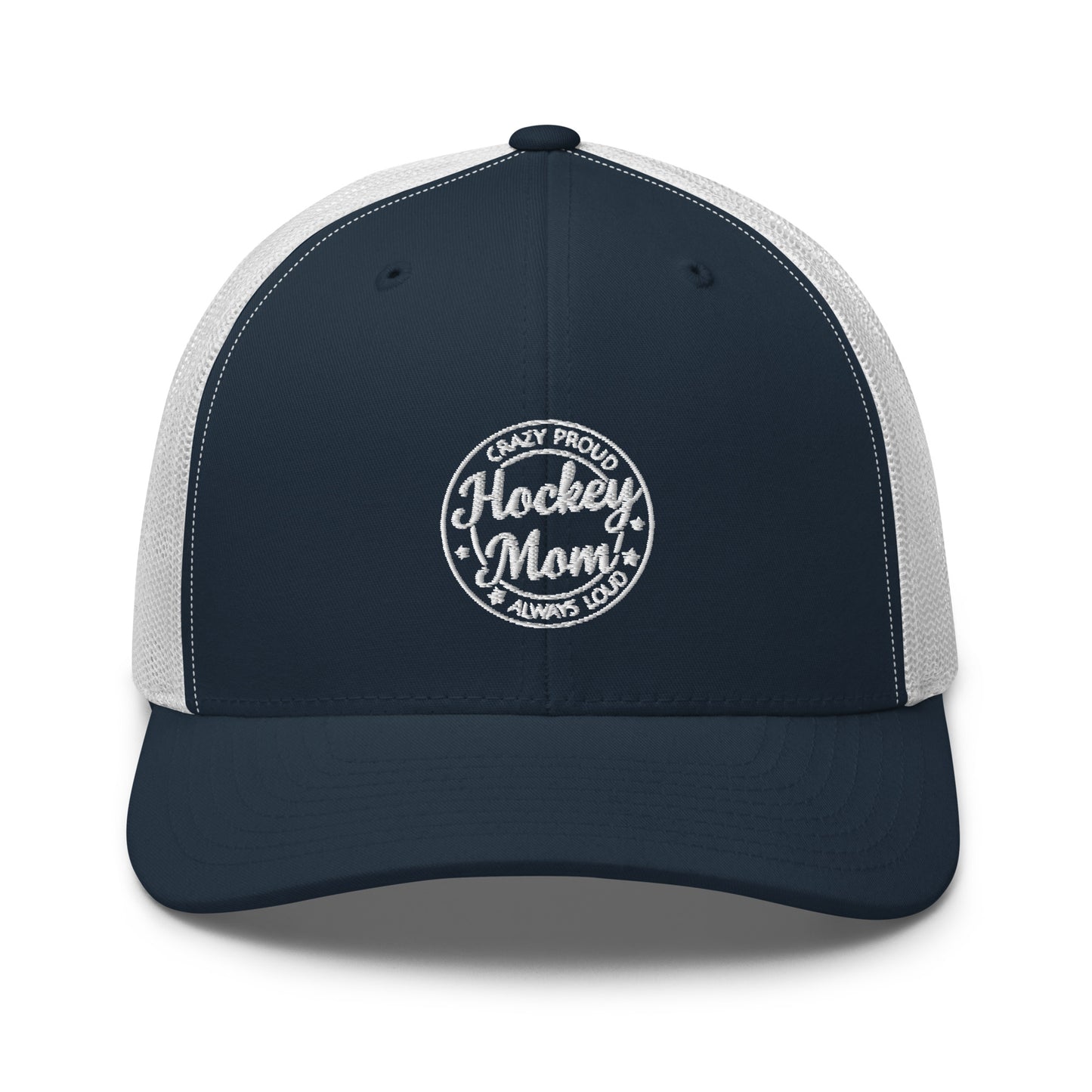 Snapback de maman de hockey folle et fière