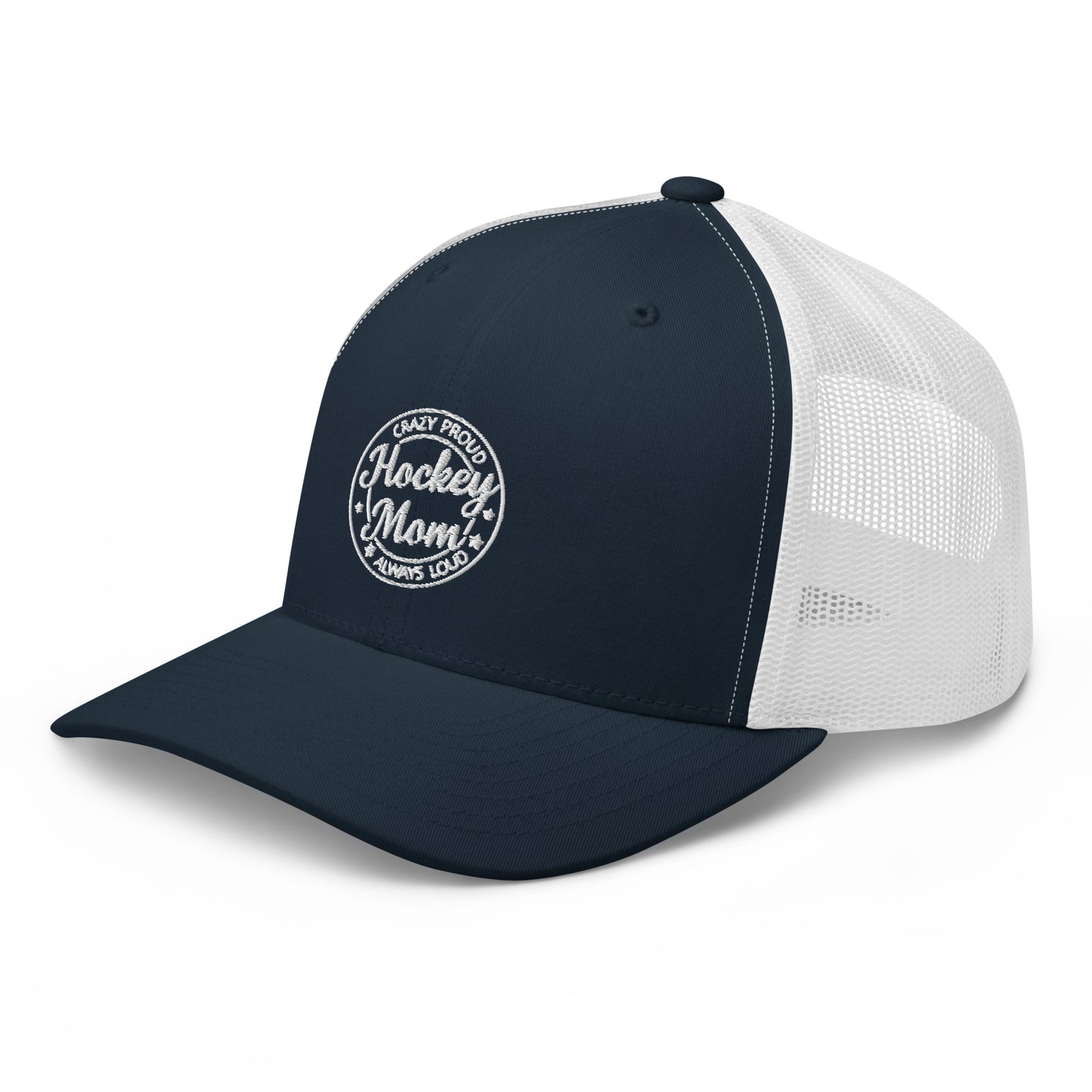 Snapback de maman de hockey folle et fière