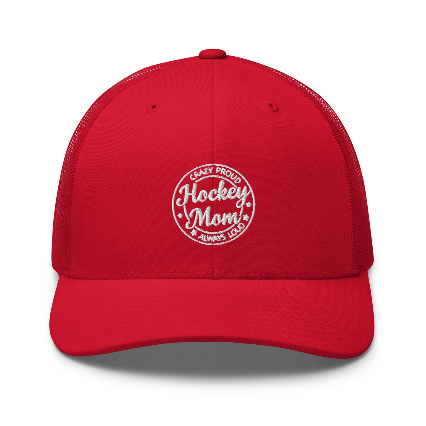Snapback de maman de hockey folle et fière