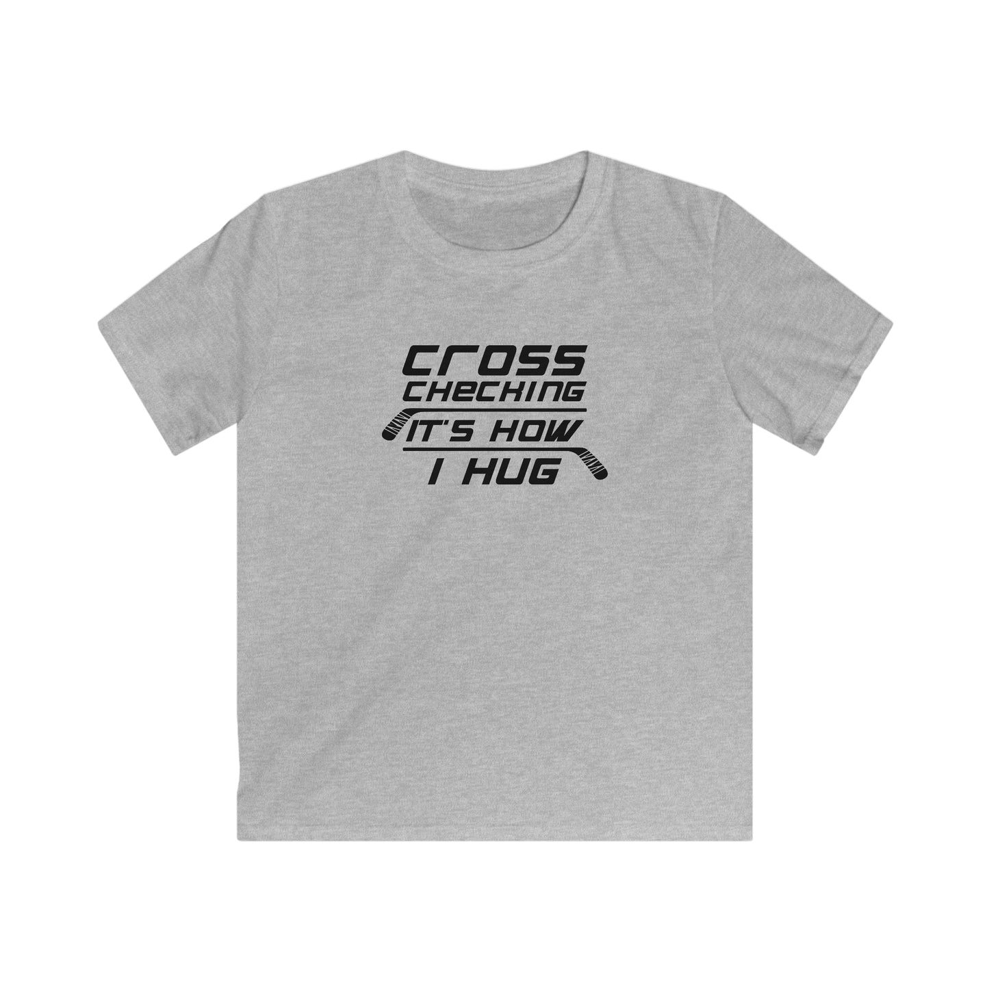 T-shirt pour enfants Câlins à carreaux croisés