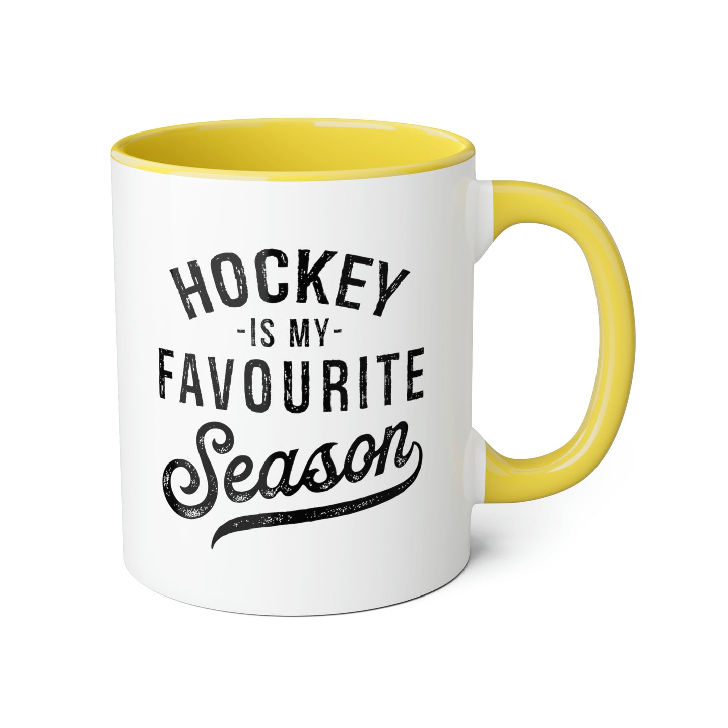 Tasse d'accent de saison préférée (6 couleurs), 11 oz