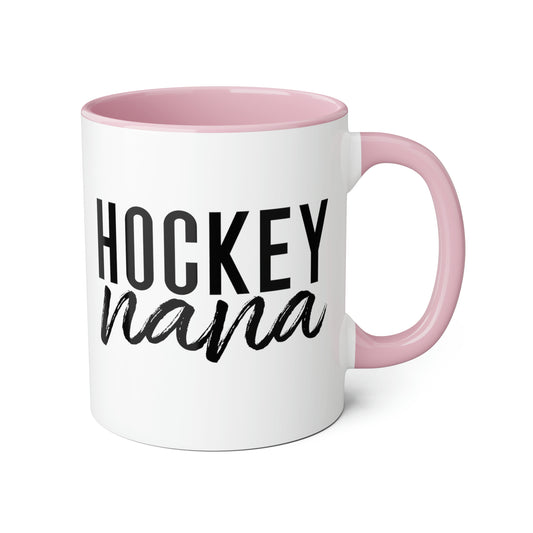 Hockey Nana Mug (6 colours), 11oz