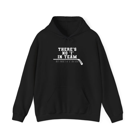 No 'I' in TEAM Adult Hoodie