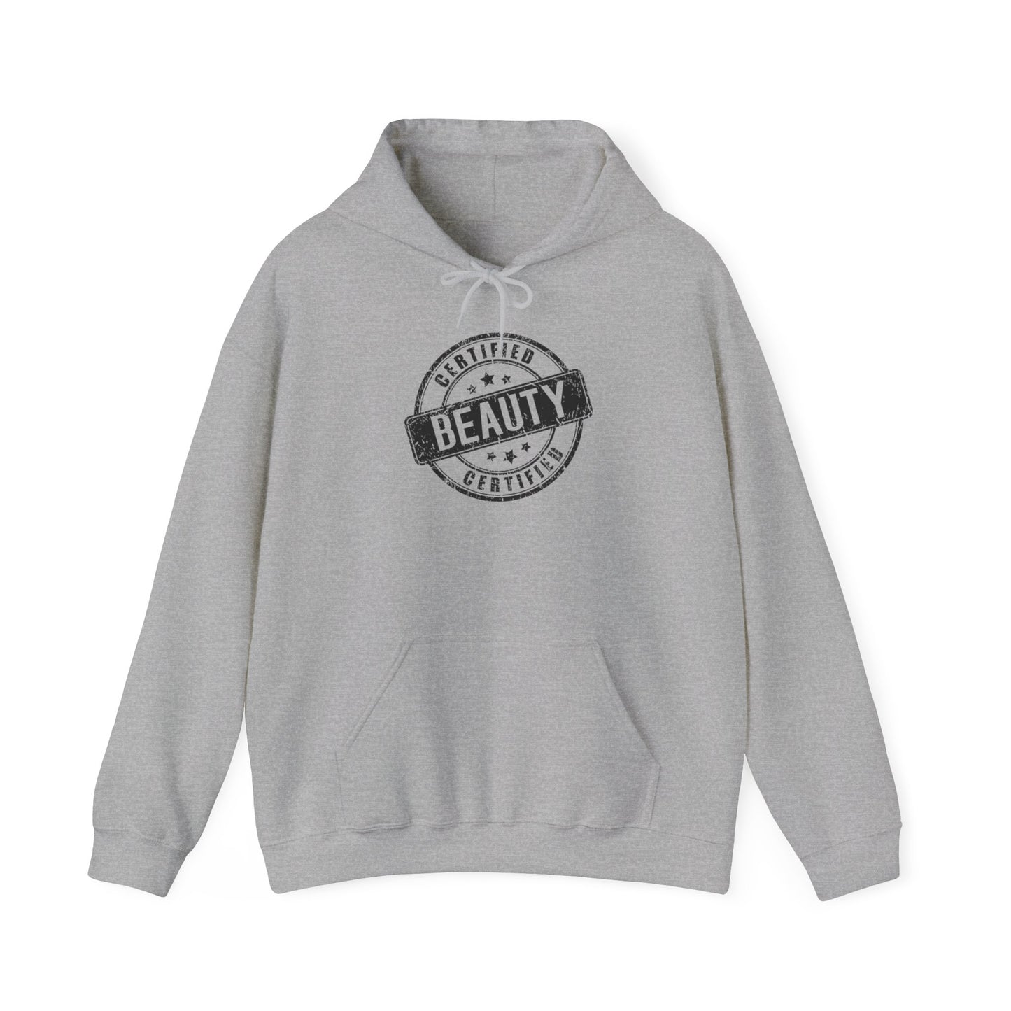 Sweat à capuche adulte certifié BEAUTÉ