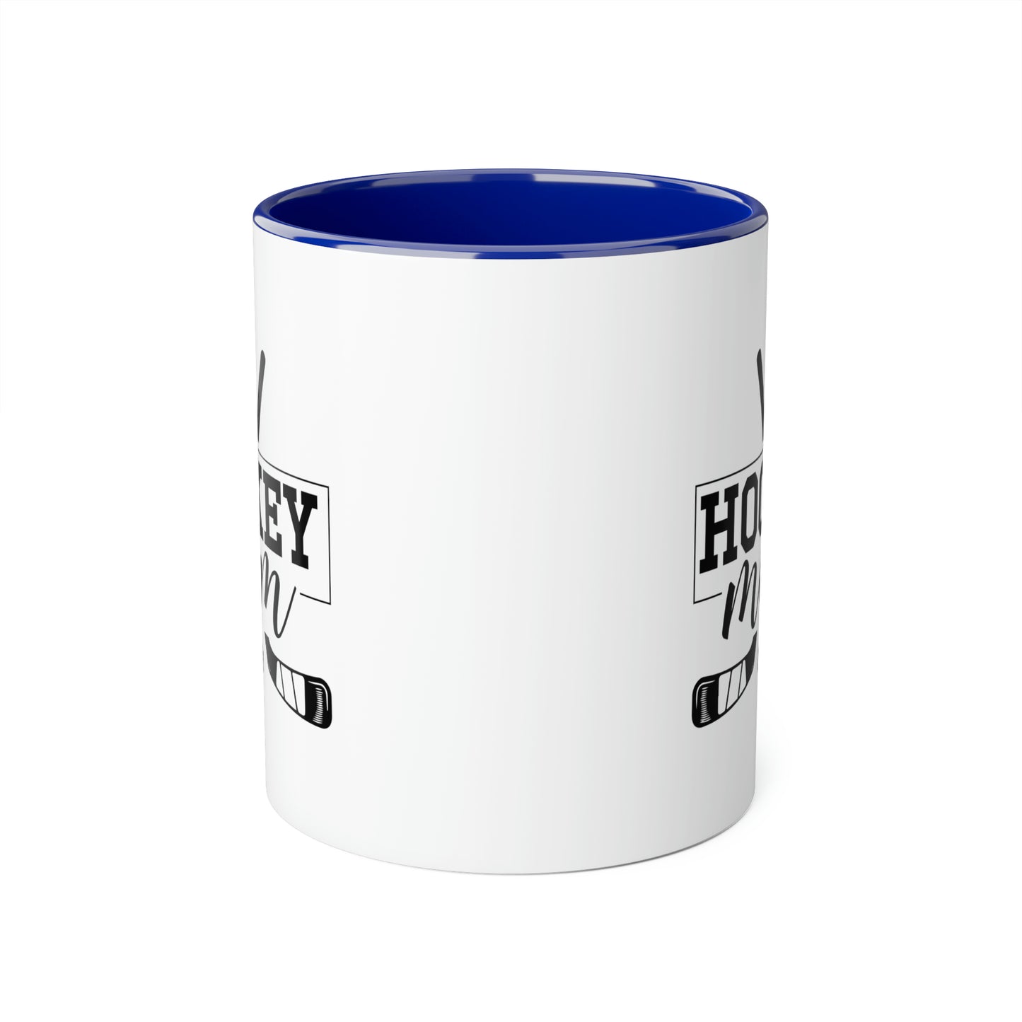 Tasse de maman de hockey Face-off (6 couleurs), 11oz