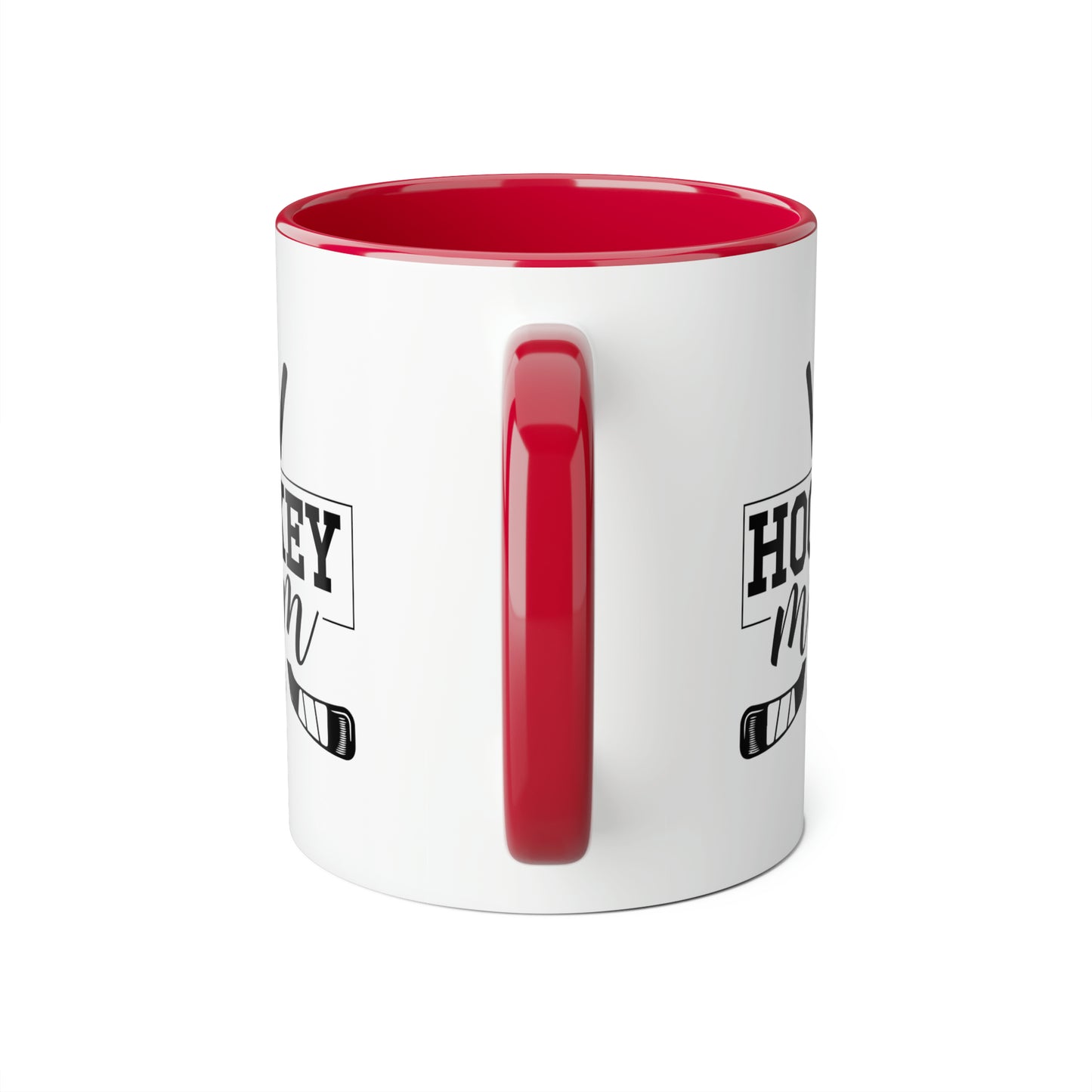 Tasse de maman de hockey Face-off (6 couleurs), 11oz