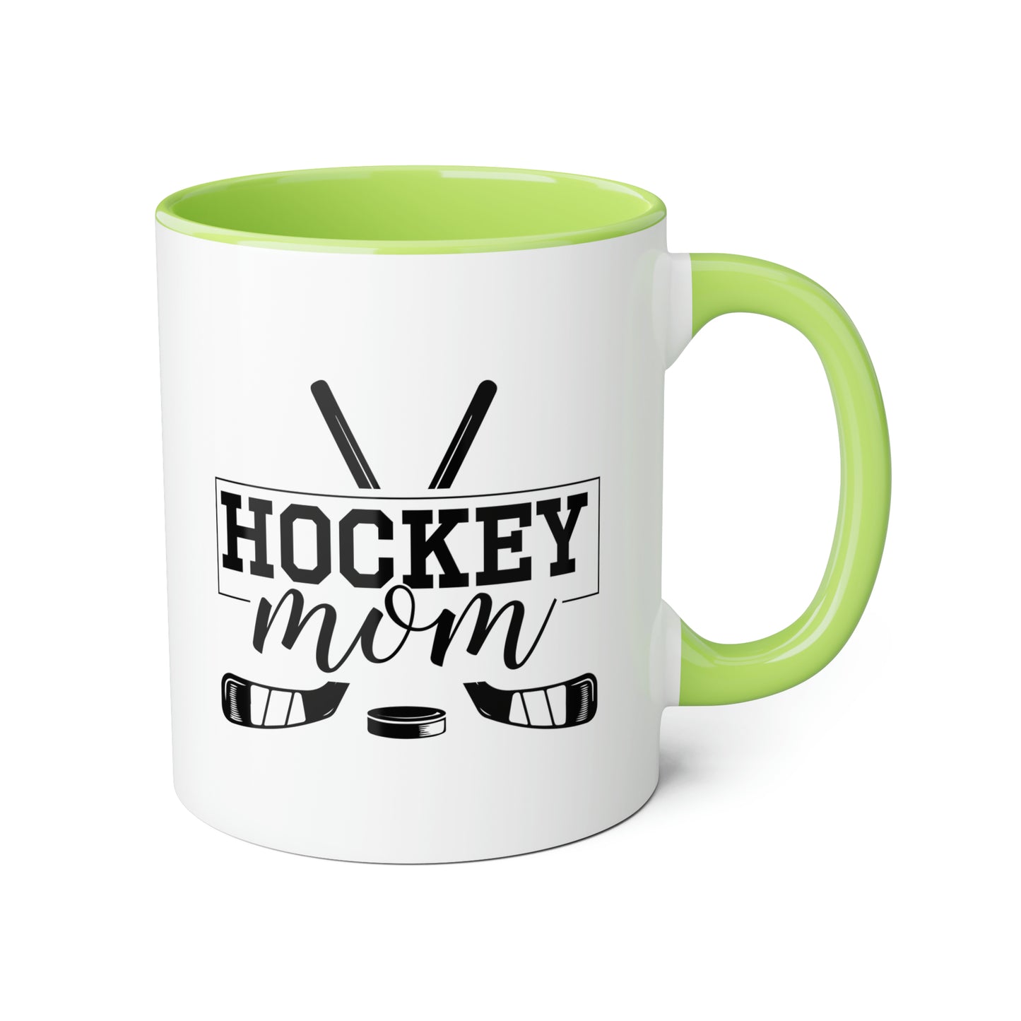 Tasse de maman de hockey Face-off (6 couleurs), 11oz