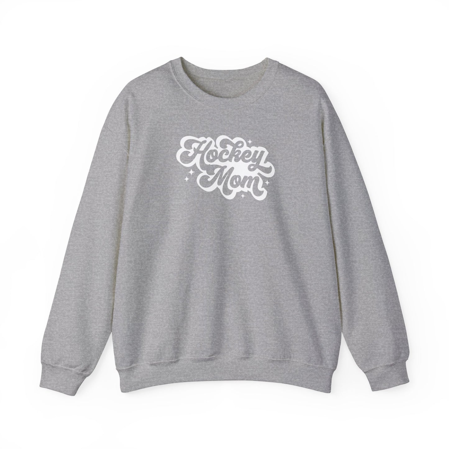 Retro Hockey Mom Adult Crewneck