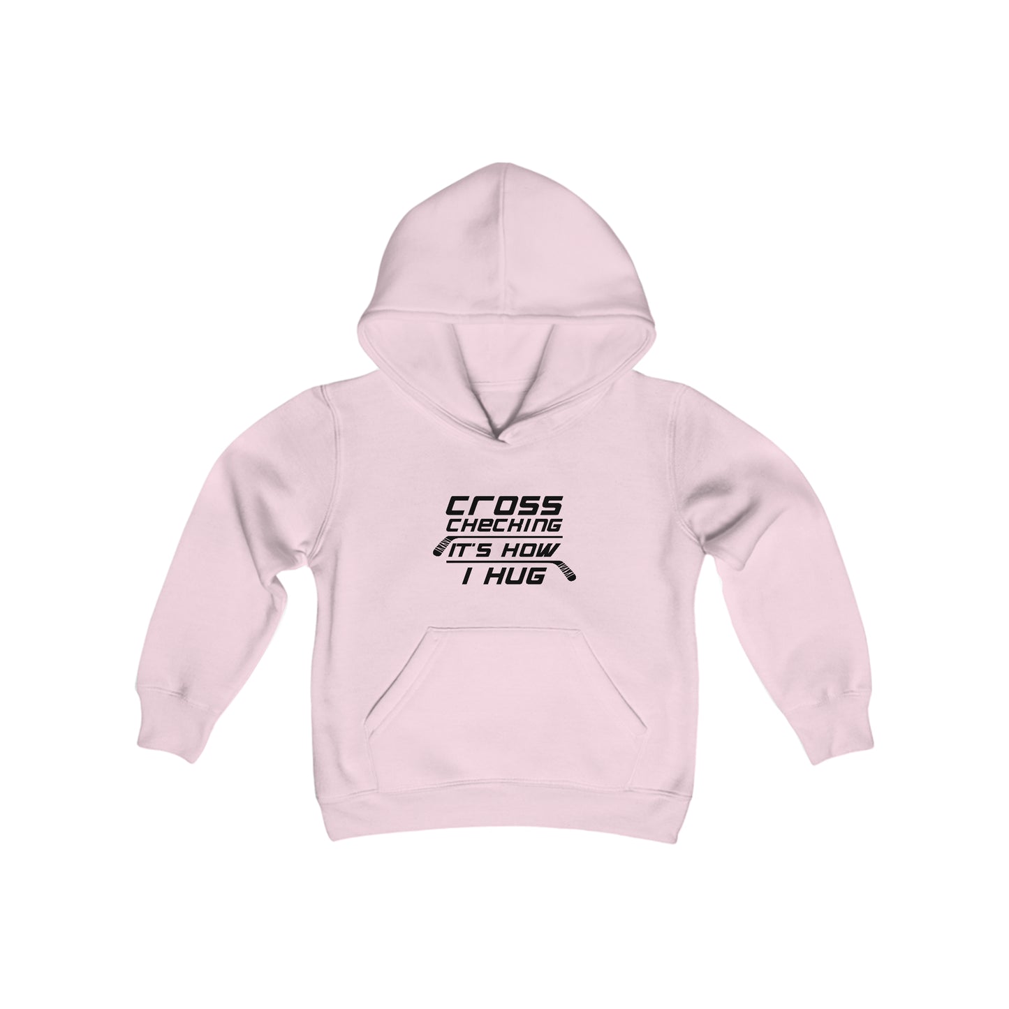 Cross Check Hugs Kids' Hoodie