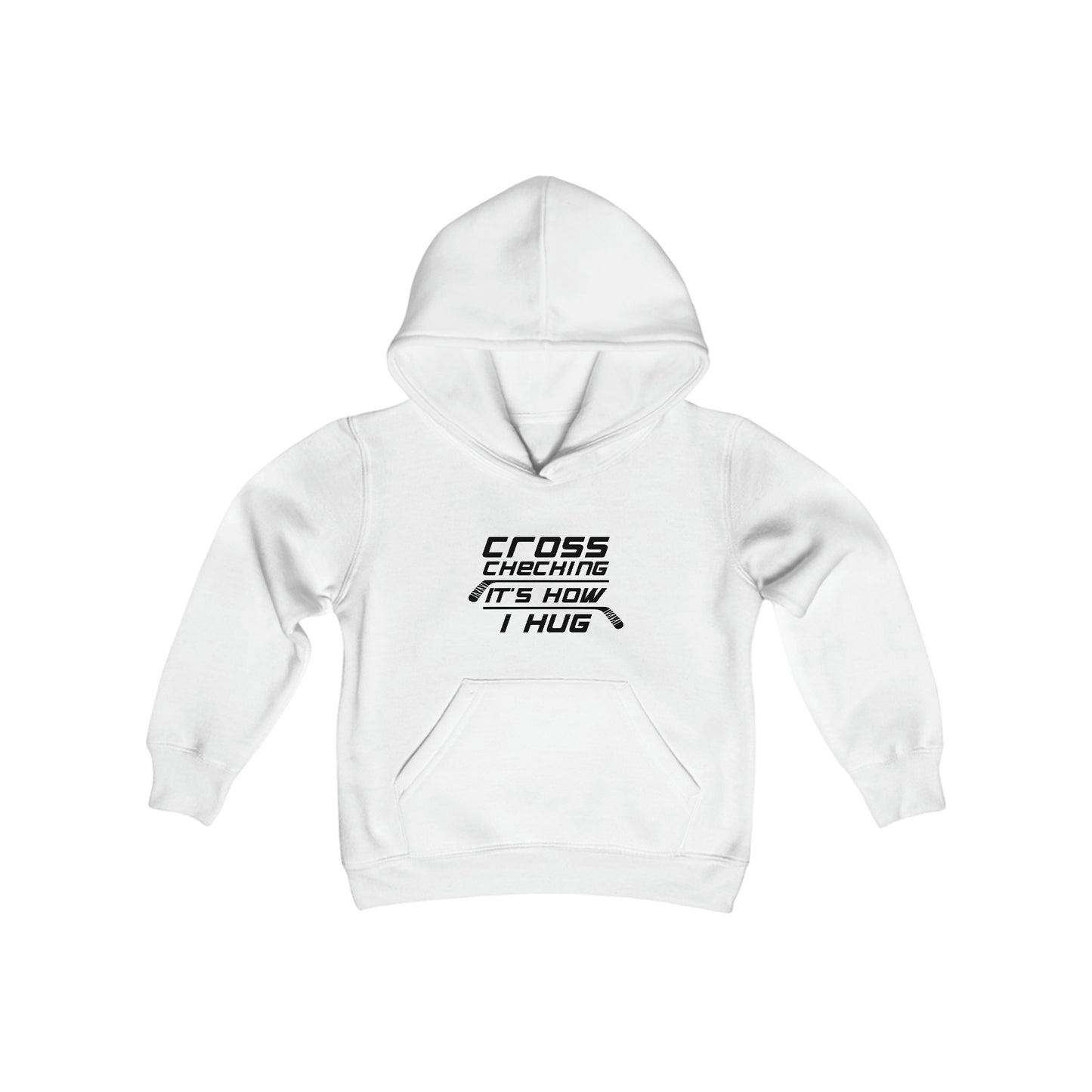 Cross Check Hugs Kids' Hoodie