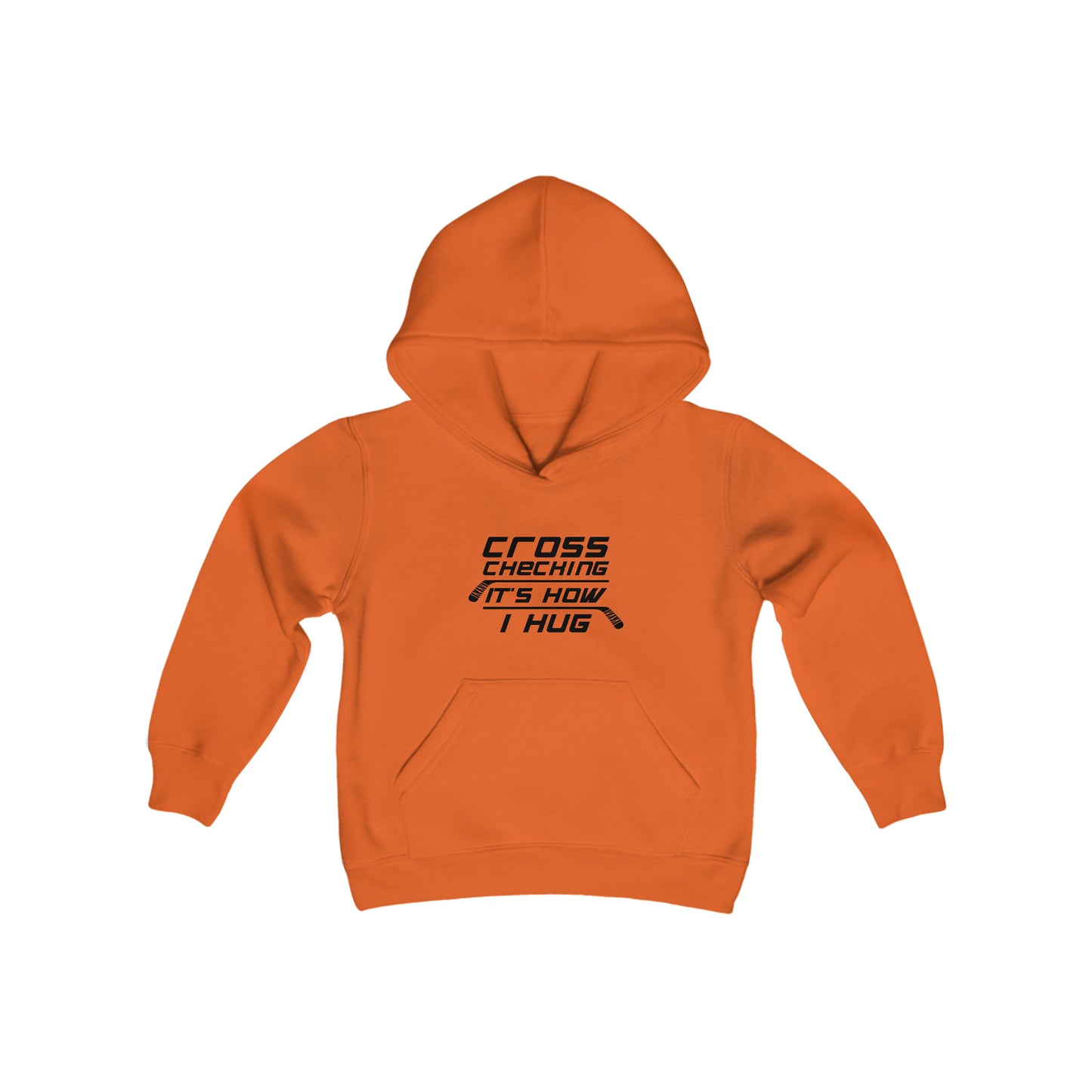 Cross Check Hugs Kids' Hoodie