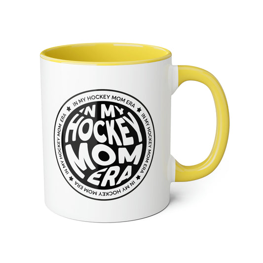 Groovy Hockey Mom Mug (6 colours), 11oz