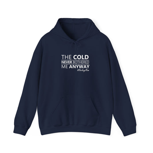 Frozen Hockey Mom Adult Hoodie