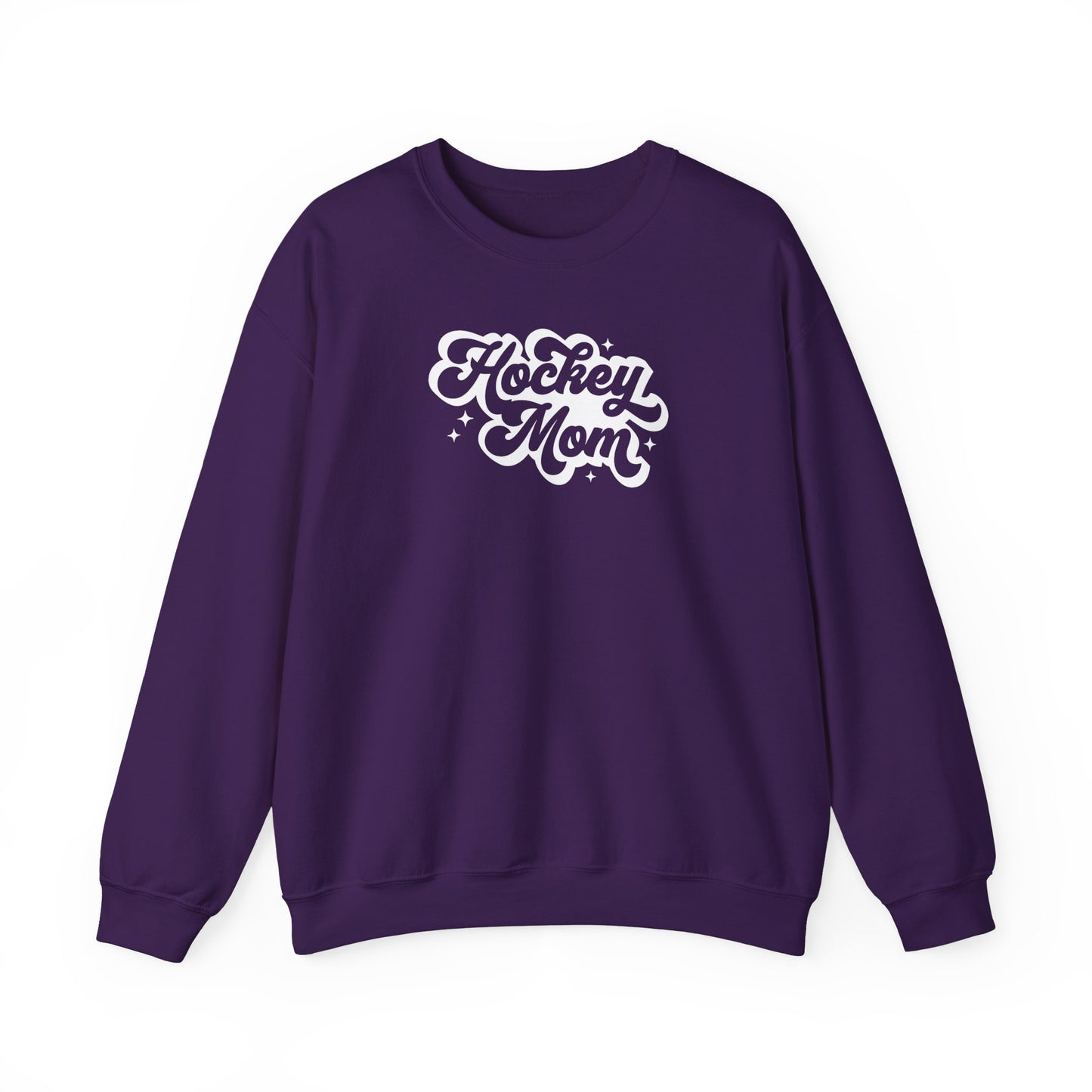 Retro Hockey Mom Adult Crewneck