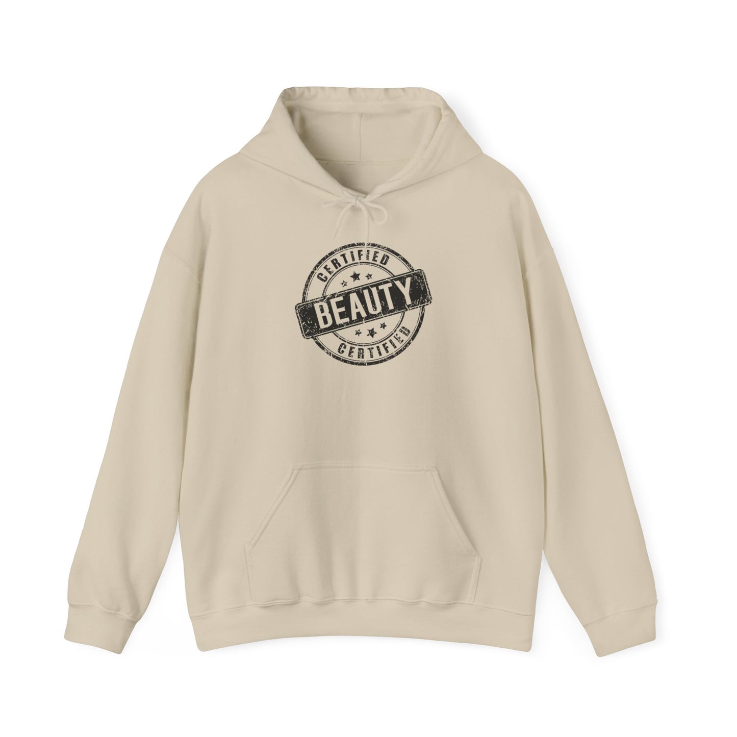 Sweat à capuche adulte certifié BEAUTÉ