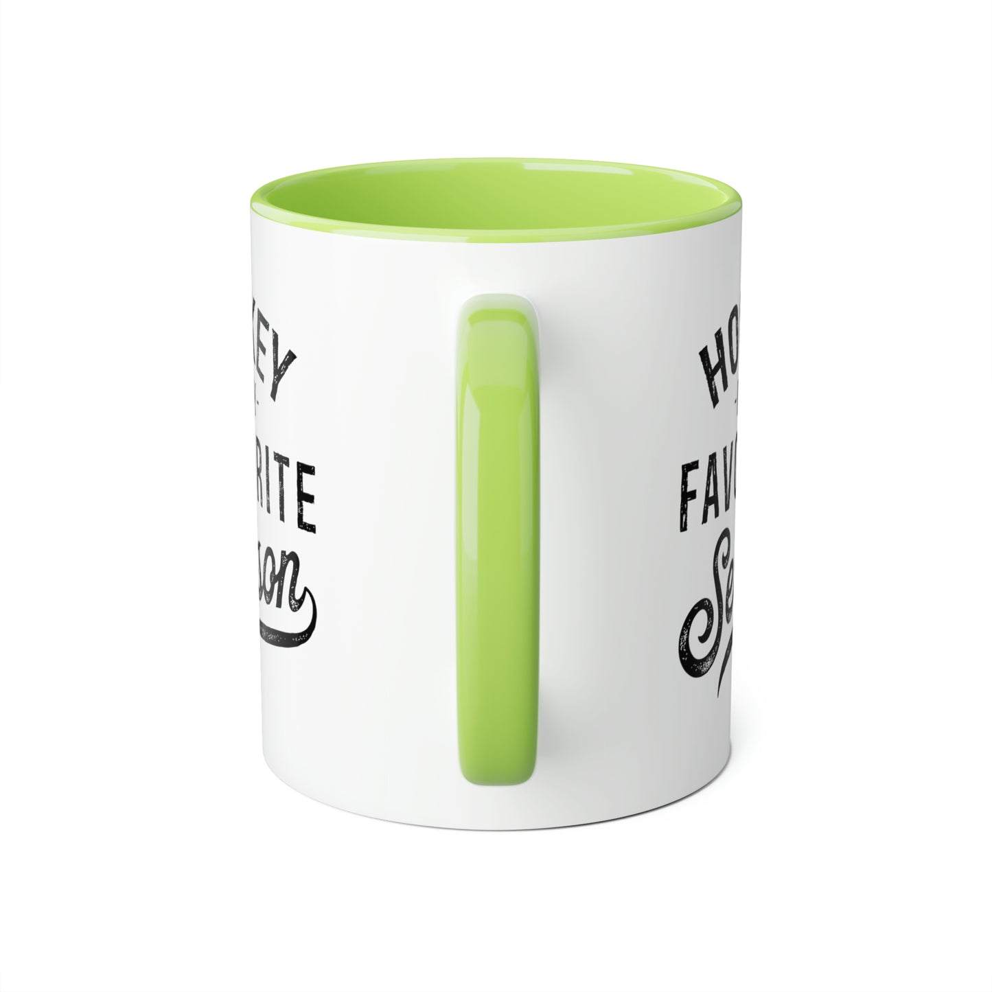 Tasse d'accent de saison préférée (6 couleurs), 11 oz