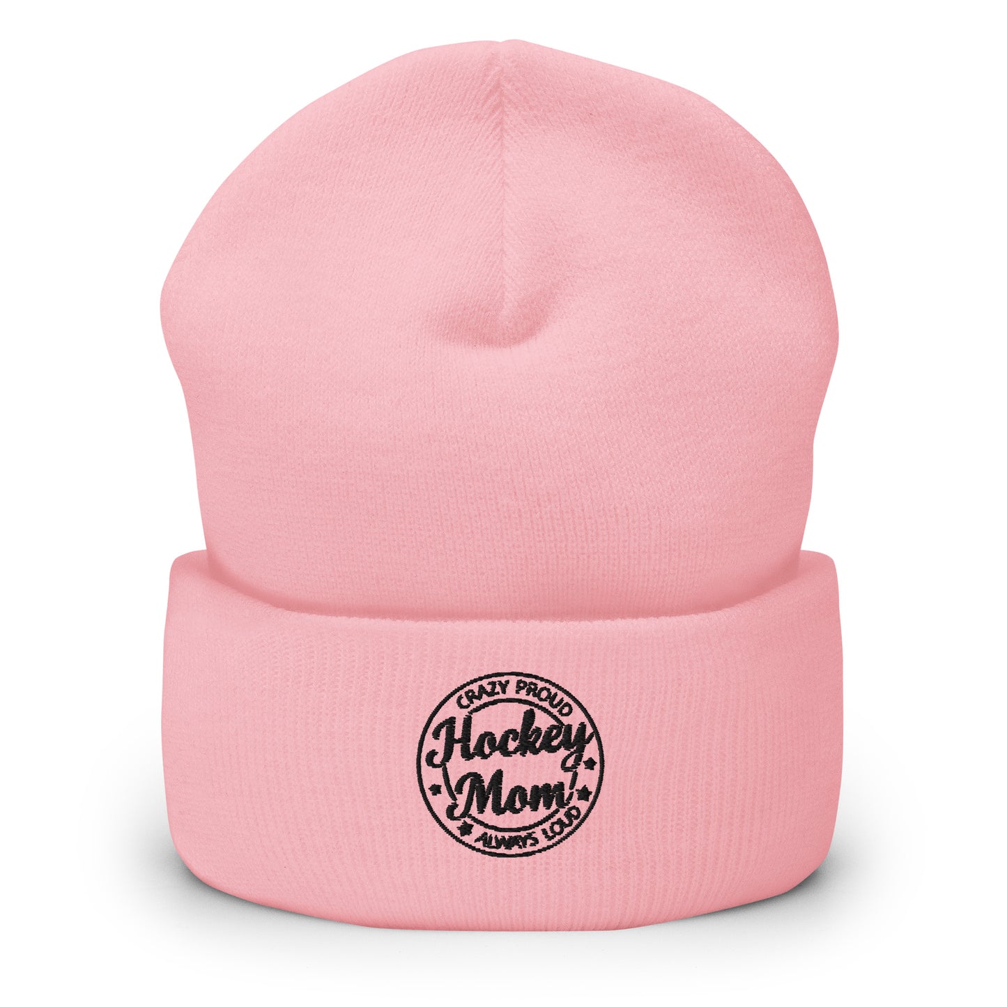 Crazy Proud Hockey Mom Toque